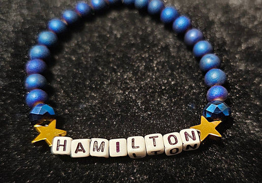 Hamilton Blue Bracelet